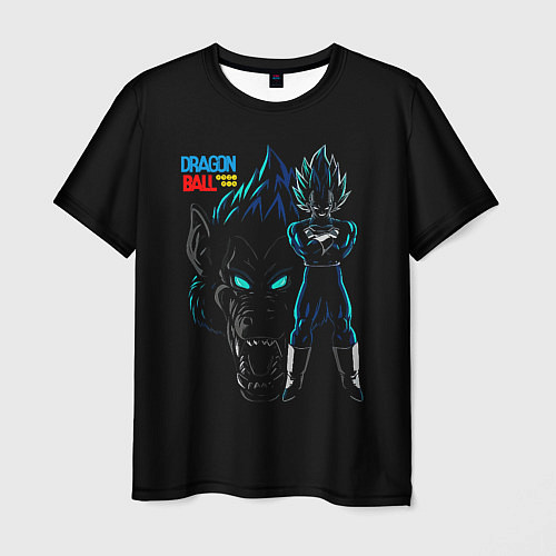 Мужская футболка Dragon Ball Z Dark / 3D-принт – фото 1