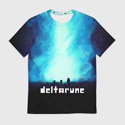 Футболка мужская DELTARUNE ГЕРОИ ИГРЫ, цвет: 3D-принт