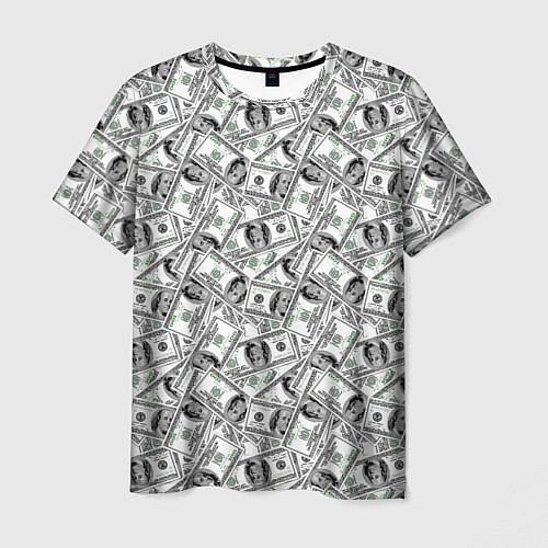Мужская футболка Миллионер Millionaire / 3D-принт – фото 1