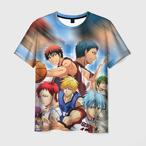 Мужская футболка KUROKO BASKETBALL КОМАНДА / 3D-принт – фото 1