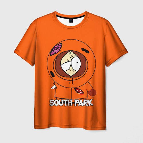 Мужская футболка South Park - Южный парк Кенни / 3D-принт – фото 1