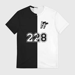 Мужская футболка 228 два ствола