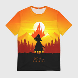 Футболка мужская Darkness - KonoSuba, цвет: 3D-принт