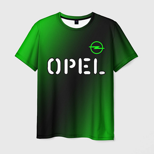 Мужская футболка ОПЕЛЬ Opel 2 / 3D-принт – фото 1