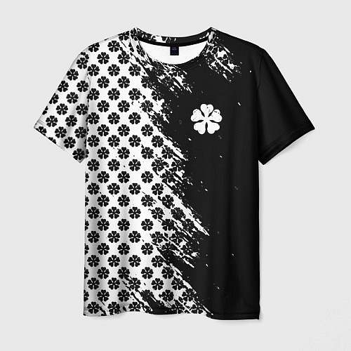Мужская футболка Манга чёрный клевер / 3D-принт – фото 1
