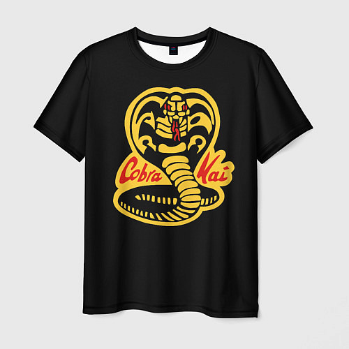Мужская футболка Cobra Kai - Кобра Кай / 3D-принт – фото 1