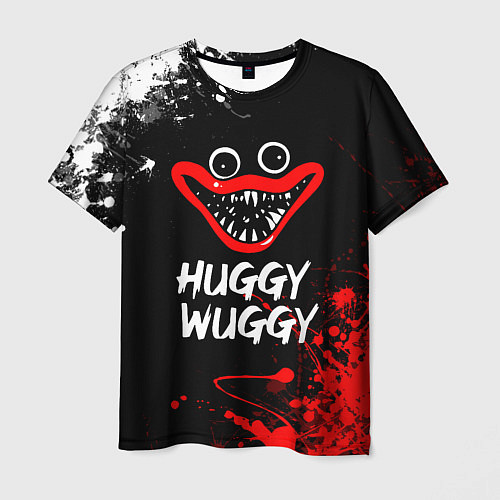 Мужская футболка Хагги Вагги Брызги / 3D-принт – фото 1