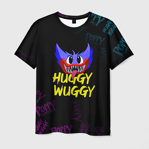 Мужская футболка HUGGY WUGGY PATTERN / 3D-принт – фото 1
