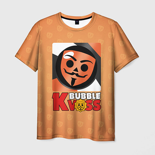 Мужская футболка Bubble kvass / 3D-принт – фото 1