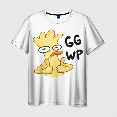 Мужская футболка Утка GG WP / 3D-принт – фото 1