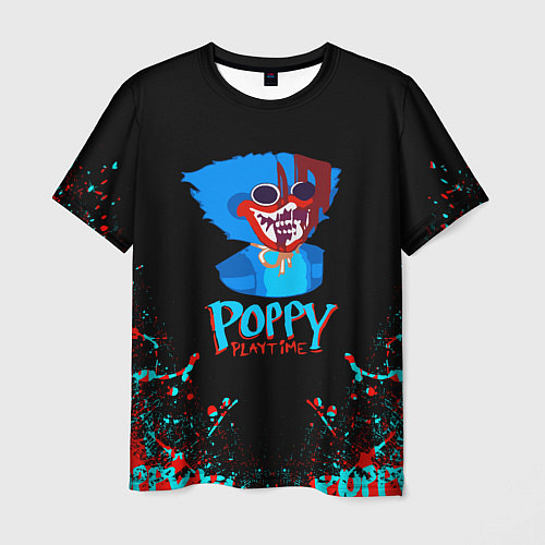 Мужская футболка ХАГГИ ВАГГИ Poppy Playtime / 3D-принт – фото 1