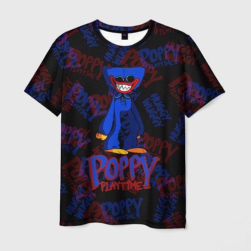 Мужская футболка Poppy Playtime ХАГГИ ВАГГИ / 3D-принт – фото 1