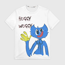 Футболка мужская Huggy Wuggy - Poppy Playtime Хагги Вагги, цвет: 3D-принт