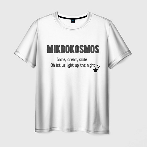 Мужская футболка Mikrokosmos / 3D-принт – фото 1