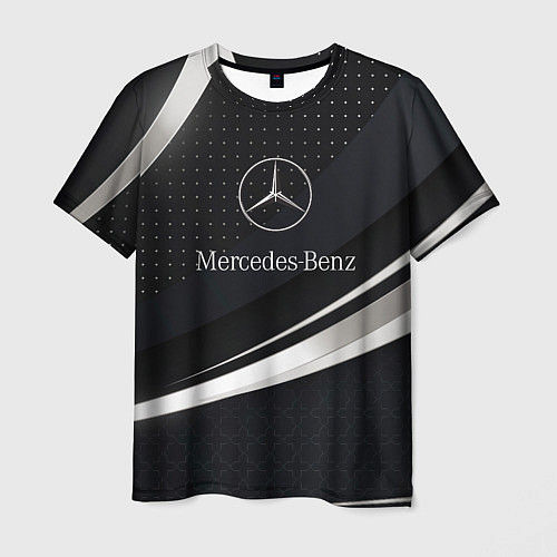 Мужская футболка Mercedes-Benz Sport / 3D-принт – фото 1