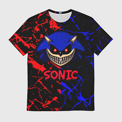 Футболка мужская SONIC EXE DARK SONIC, цвет: 3D-принт