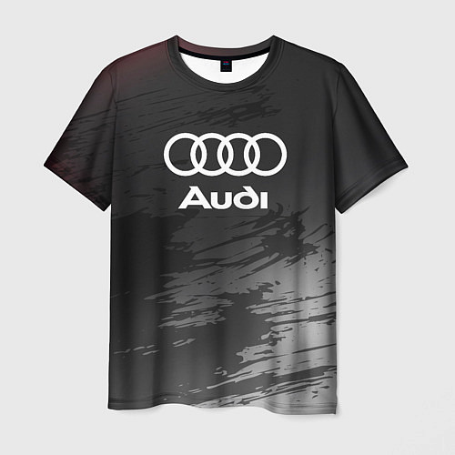 Мужская футболка Audi туман / 3D-принт – фото 1