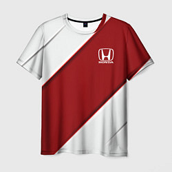 Футболка мужская Honda - Red sport, цвет: 3D-принт