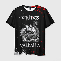 Футболка мужская Викинги: Вальхалла Vikings: Valhalla, цвет: 3D-принт