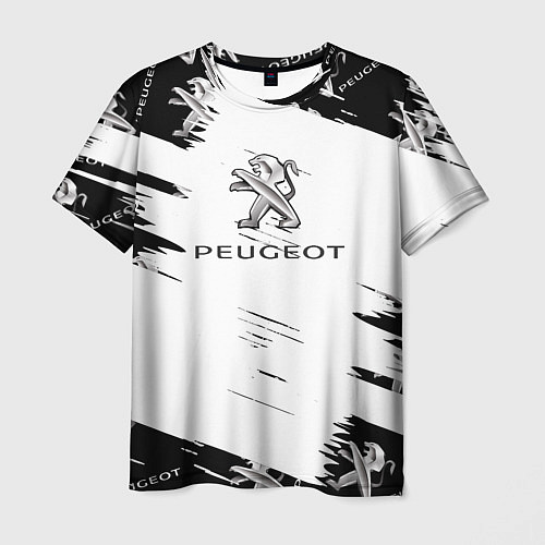 Мужская футболка Peugeot Auto Бренд / 3D-принт – фото 1