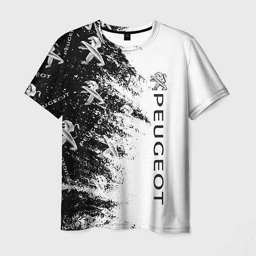 Мужская футболка Peugeot Распылитель / 3D-принт – фото 1