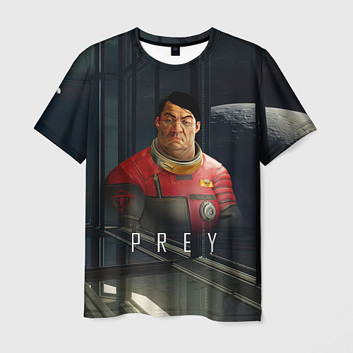 Мужская футболка Prey Инженер / 3D-принт – фото 1