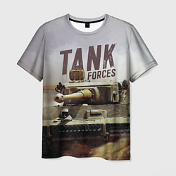Футболка мужская Forces Tank, цвет: 3D-принт