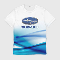 Мужская футболка Subaru Спорт текстура