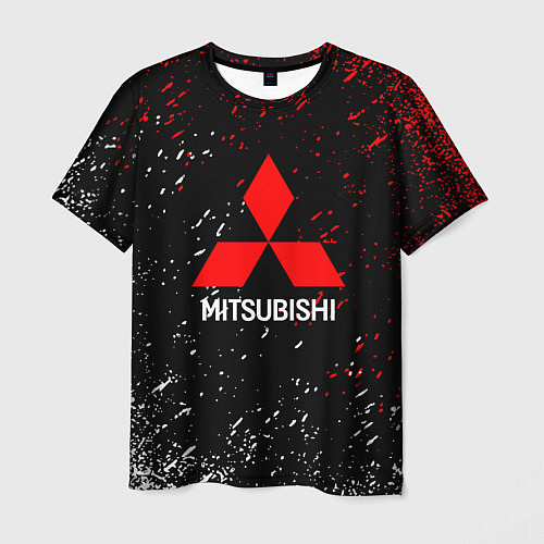 Мужская футболка Mitsubishi Logo auto / 3D-принт – фото 1