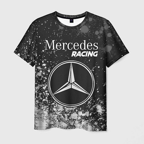 Мужская футболка MERCEDES Racing - Арт / 3D-принт – фото 1