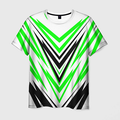 Мужская футболка Абстрактная симметрия / 3D-принт – фото 1