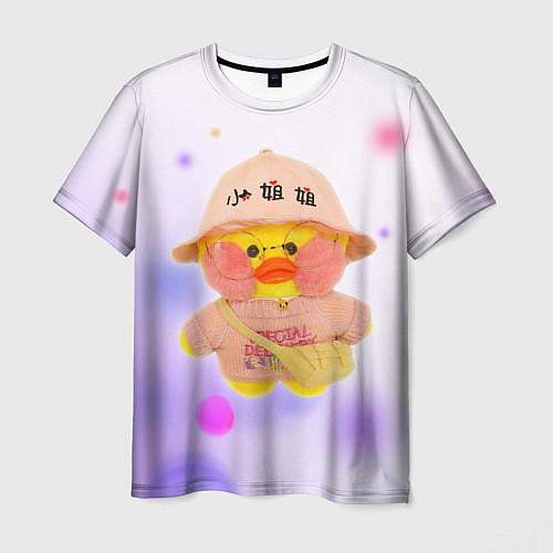 Мужская футболка УТОЧКА ЛАЛАФАНФАН Fan Fan Duck / 3D-принт – фото 1