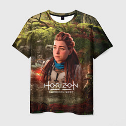 Футболка мужская Horizon Forbidden West Aloy, цвет: 3D-принт