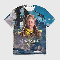 Футболка мужская Horizon Aloy Элой, цвет: 3D-принт