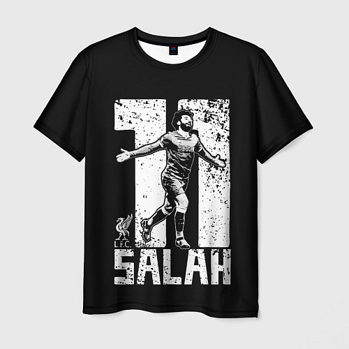 Мужская футболка Мохамед Салах Mohamed Salah / 3D-принт – фото 1