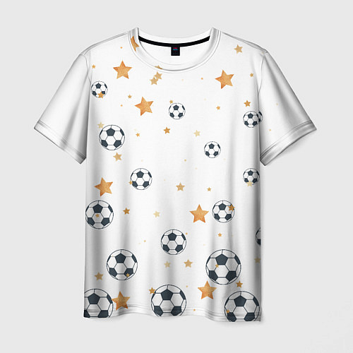 Мужская футболка Футбол это круто / 3D-принт – фото 1