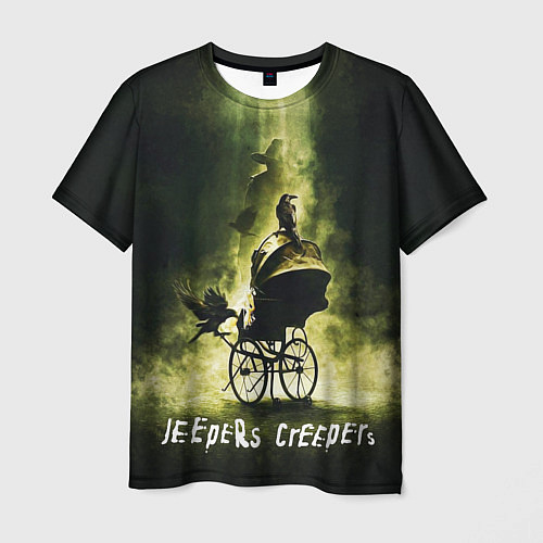 Мужская футболка Poster Jeepers Creepers / 3D-принт – фото 1