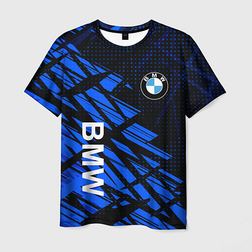 Мужская футболка BMW SPORT STYLE БМВ / 3D-принт – фото 1