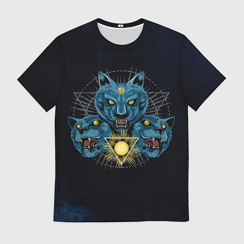 Мужская футболка Котейки! / 3D-принт – фото 1