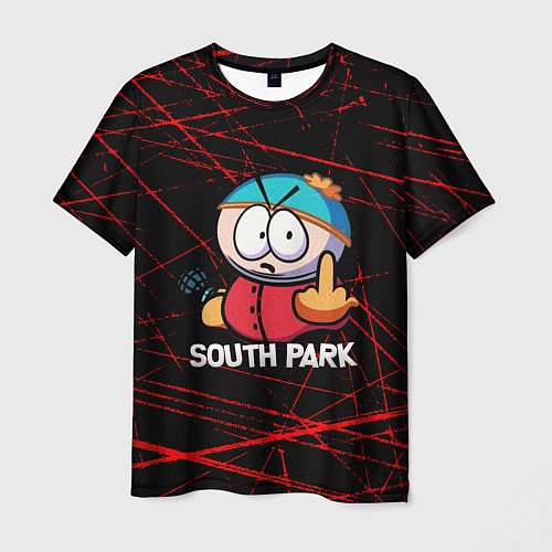 Мужская футболка Мультфильм Южный парк Эрик South Park / 3D-принт – фото 1