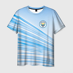 Футболка мужская MANCHESTER CITY Манчестер Сити, цвет: 3D-принт