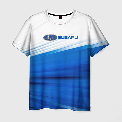 Мужская футболка Subaru субару sport / 3D-принт – фото 1