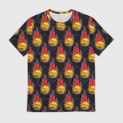 Мужская футболка Биткоины - Bitcoins