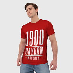 Футболка мужская Бавария Bayern Munchen, цвет: 3D-принт — фото 2