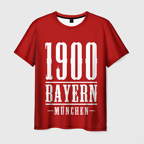 Мужская футболка Бавария Bayern Munchen / 3D-принт – фото 1