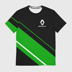 Футболка мужская RENAULT РЕНО, цвет: 3D-принт