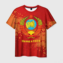 Футболка мужская Назад в СССР - Back in USSR, цвет: 3D-принт