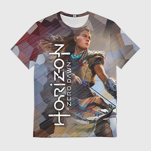 Мужская футболка Элой-рыжий воин / 3D-принт – фото 1