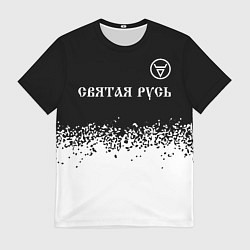 Футболка мужская СВЯТАЯ РУСЬ - СИМВОЛ ВЕЛЕСА Краска, цвет: 3D-принт