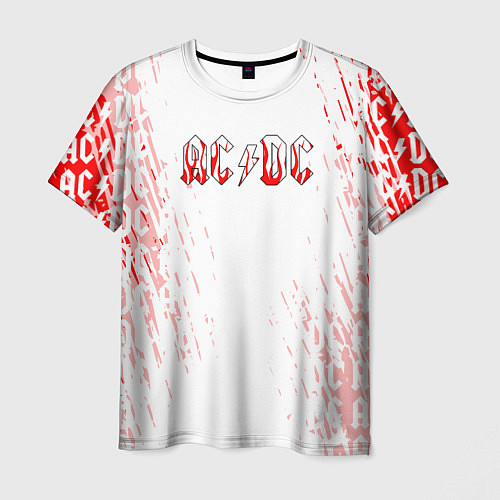 Мужская футболка ACDC Паттерн / 3D-принт – фото 1